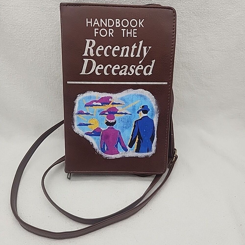Purse Beetlejuice Handbook For The Recently Deceased Crossbody Pocketbook Spirit